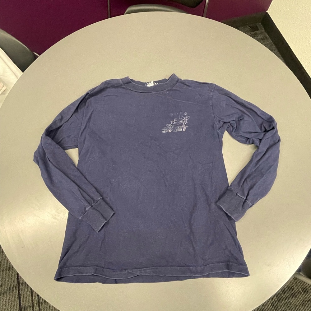 Vintage single stitch navy blue longsleeve